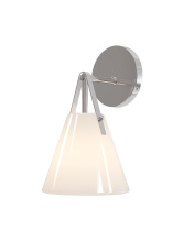Currey 5800-0073 - Bronwen Nickel Bath Wall Sconce