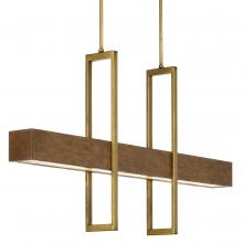 Currey 9000-0929 - Tonbridge Chestnut Linear Chandelier