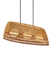 Currey 9500-0021 - Barbary Oval Outdoor Chandelier