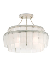 Currey 9999-0030 - Vintner White Semi-Flush Mount