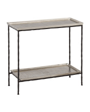 Currey 4000-0061 - Boyles Silver Side Table
