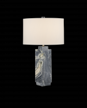 Currey 6000-0891 - Ashlar Marble Table Lamp