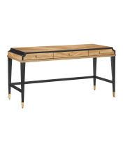 Currey 3000-0289 - Kallista Taupe Large Desk
