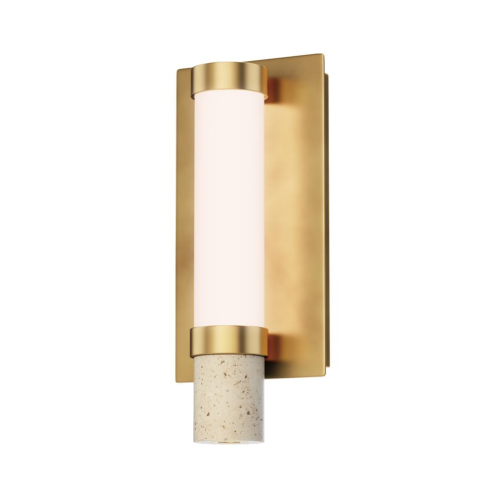 Travertine-Wall Sconce