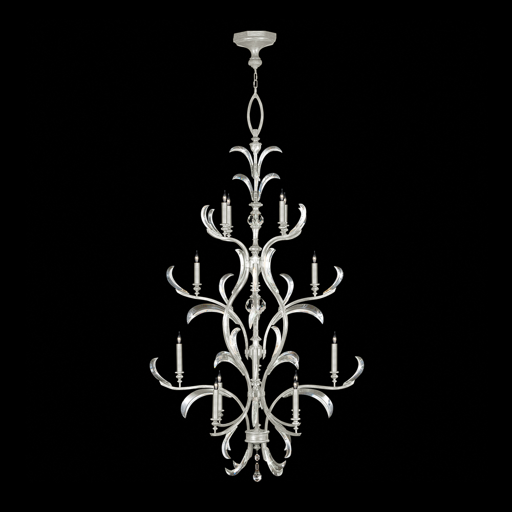 Beveled Arcs 48" Round Chandelier