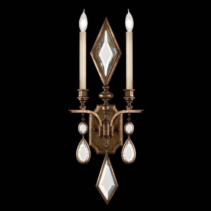 Encased Gems 29" Sconce