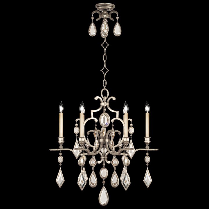 Encased Gems 29" Round Chandelier