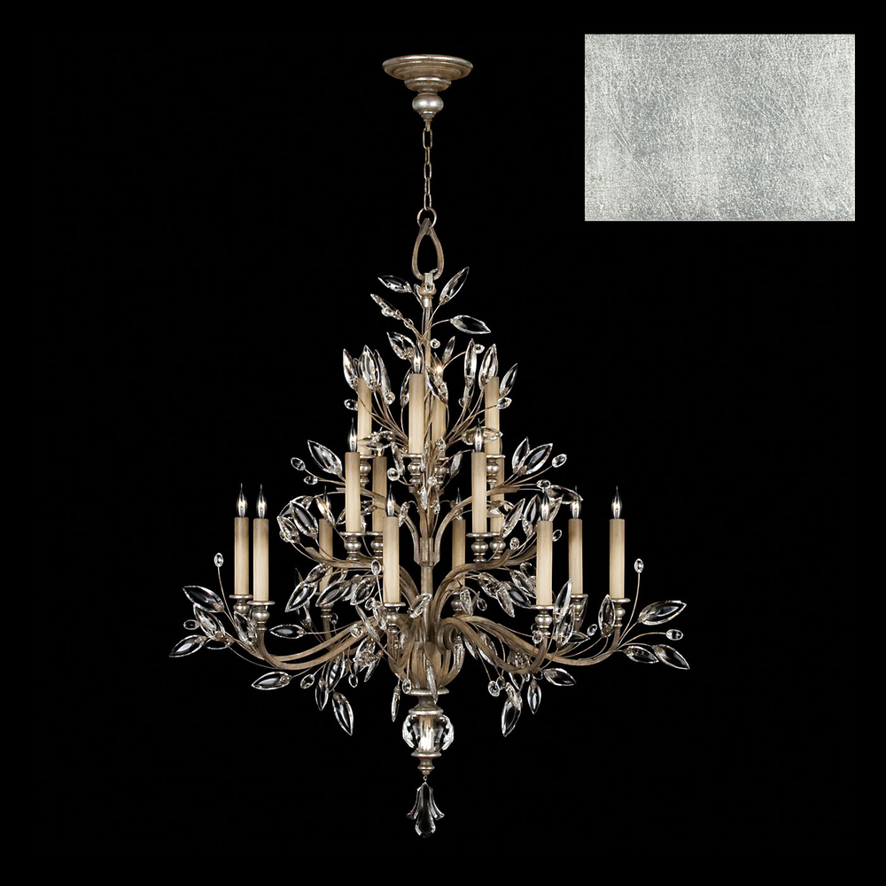 Crystal Laurel 45" Round Chandelier