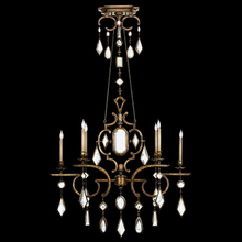 Fine Art Handcrafted Lighting 726040-3ST - Encased Gems 50" Oblong Chandelier