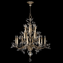 Fine Art Handcrafted Lighting 759440ST - Crystal Laurel 45" Round Chandelier