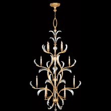 Fine Art Handcrafted Lighting 762940ST - Beveled Arcs 48" Round Chandelier